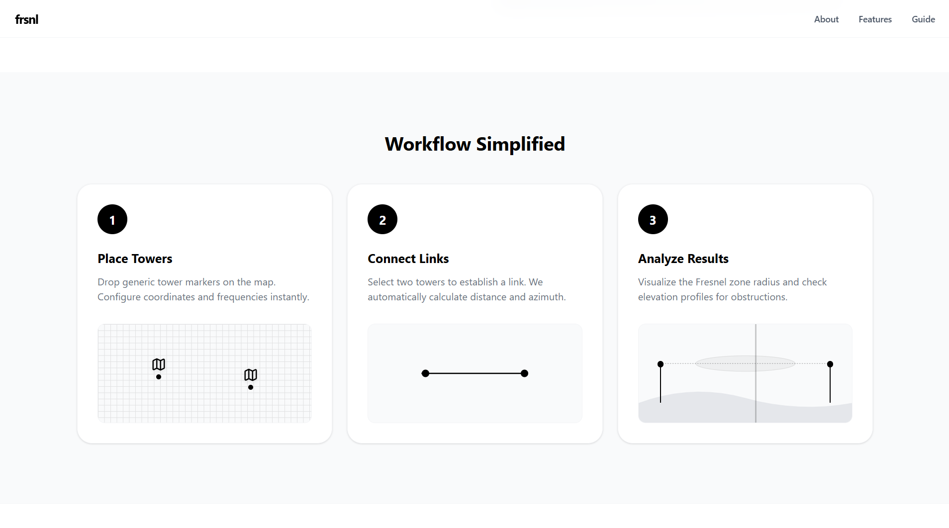 FRSNL Link Planner screenshot 1